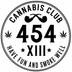 Cannabis Club 454 logo
